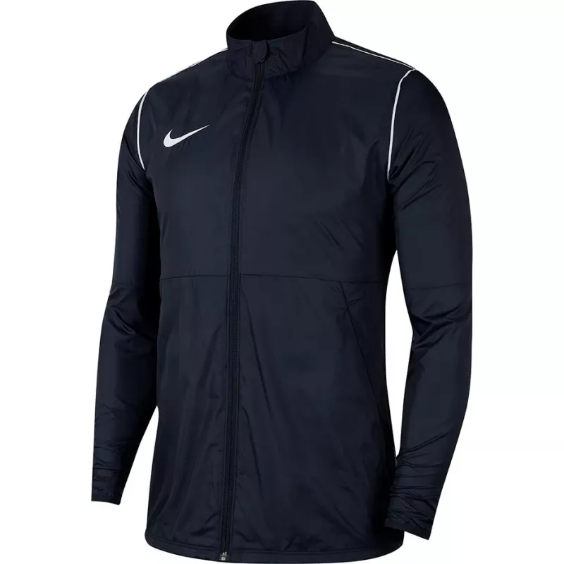Nike Park 20 junior nepremokavá bežecká bunda Midnight Navy/biela veľkosť L