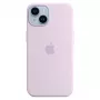 Apple iPhone 14 silikónové puzdro s MagSafe - fialová (MPRY3ZM/A)