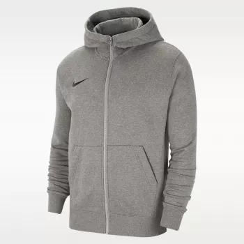 Nike Park 20 fleece mikina s kapucňou na zips svetlosivá CW6891 063
