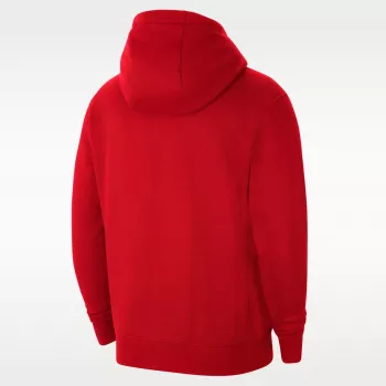 Nike Park 20 fleece mikina s kapucňou na zips University Red