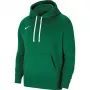 Nike Team Club 20 pánska mikina s kapucňou borovicová zelená/biela