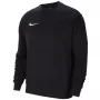 Nike Park pánska fleece mikina so okrúhlym výstrihom čierna
