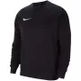Nike Park 20 fleece mikina so okrúhlym výstrihom čierna CW6904-010 veľkosť S