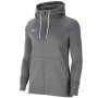 Nike Park 20 dámska mikina s kapucňou tmavosivá melanž CW6955 071