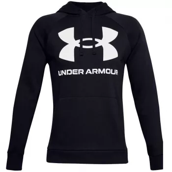 Under Armour pánska Rival Fleece Big Logo HD mikina čierna 1357093 001