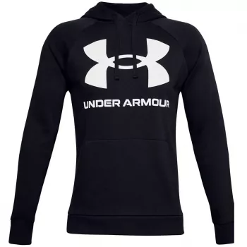 Under Armour pánska Rival Fleece Big Logo HD mikina čierna 1357093 001