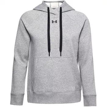 Under Armour dámska Rival Fleece mikina s kapucňou modrá sivá/biela