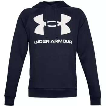 Under Armour pánska mikina s kapucňou Rival Fleece Big Logo HD tmavomodrá 1357093 410