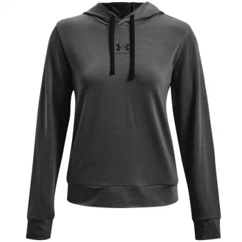 Under Armour pánska Rival Terry Hoodie Graphite Medium Heather / čierna 1369855-010