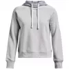 Under Armour dámska Rival Fleece Colourblock Hoodie Mod Gray/biela