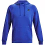 Under Armour pánska Rival Fleece Hoodie Academy Blue