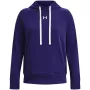 Under Armour dámska Rival Fleece HB mikina s kapucňou Midnight Navy/biela