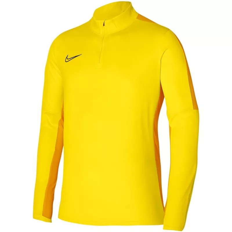 Nike DF Academy 23 SS Drill pánska mikina žltá DR1352 719 XL