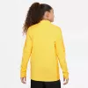 Nike Kids' Dri-FIT Academy 23 tréningové tričko s krátkym zipsom Opti žltá/čierna L