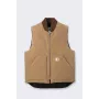 Carhartt V01 Firm Duck izolovaná vesta hnedá