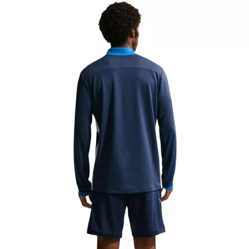 Nike Dri-FIT Academy 25 tréningový top pánsky Navy modrá so štvrťovým zipsom S