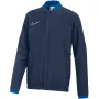 Nike Dri-FIT Academy 25 detské Full-Zip Hoodie Navy Blue (L)