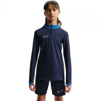 Nike Dri-FIT Academy 25 Drill Top detský Midnight Navy/White XL