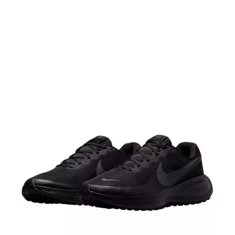Nike Revolution 8 pánske cestné bežecké topánky - čierna/biela/tmavosivá - veľkosť 40
