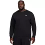 Nike Club BB pánska mikina s okrúhlym výstrihom čierna FN3886 010 M