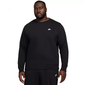 Nike Club BB pánska mikina s okrúhlym výstrihom čierna FN3886-010 veľkosť L