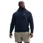 Nike Club Fleece pánska mikina s kapucňou polnočná modrá veľkosť S