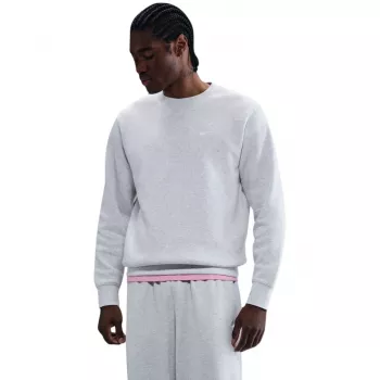 Nike Club Fleece pánska mikina s kapucňou tmavosivá melanž XL