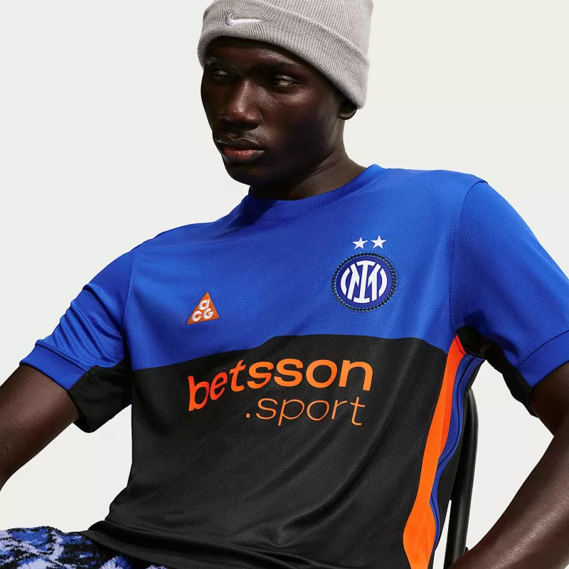 Nike Inter Mailand 2026 Stadium SE pánsky futbalový dres čierna-modrá IM6998-413 veľkosť S