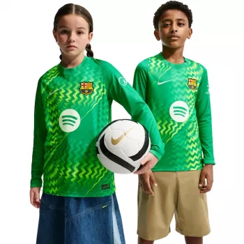 Nike FC Barcelona Stadion brankárske detské futbalové tričko 2026/27 zelené II3610 324 XL