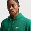 Nike Club Fleece pánska kapucňová mikina malachitovo zelená veľkosť S
