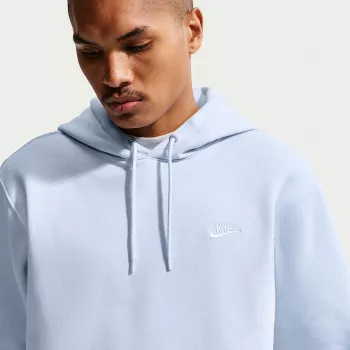 Nike Club Fleece pánska kapucňová mikina Baltic Blue FN3859-407 veľkosť L
