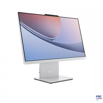 Lenovo IdeaCentre AIO 24ILL11 23,8-palcový nedotykový All-in-One PC, Intel Core Ultra 7 256V, 16GB RAM, 1TB SSD, Windows 11 Home, oblačná sivá