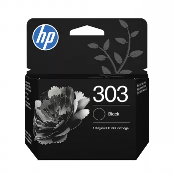 HP 303 čierna Originálna atramentová kazeta