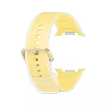 Samsung Misty Band M/L pre Galaxy Watch9 (Watch8) - žltý fluoroelastomerový športový remienok