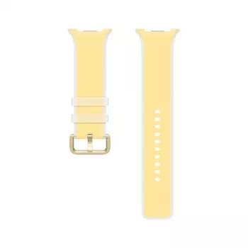 Samsung Misty Band M/L pre Galaxy Watch9 (Watch8) - žltý fluoroelastomerový športový remienok