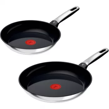 Tefal Emotion nerezová sada panvíc, 2-dielna, 24/28 cm