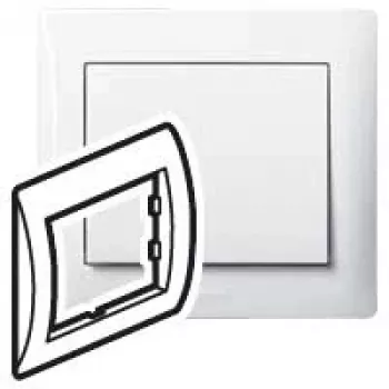 Legrand Galea Life 1-násobný krycí rám, ultra biely