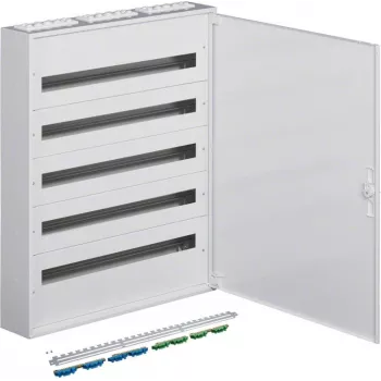 Hager FW536WT nástenný rozvádzač, 5 radov, 180 modulov, IP40, biela
