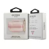 GUESS puzdro na AirPods Pro s popruhom ružové Strap Collection