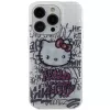 Hello Kitty HKHCP13XHDGPHT iPhone 13 Pro Max tvrdé puzdro IML Kitty On Bricks Graffiti biela