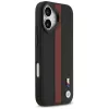 BMW M perforované pruhy s logom MagSafe puzdro pre iPhone 17 - červená