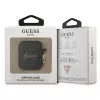 Guess GUA2SSSK puzdro pre AirPods 1/2 čierna silikón Vintage Script