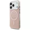 Puzdro MagSafe Karl Lagerfeld IML Karl RSG Logo pre iPhone 17 Pro, ružové