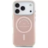 Puzdro MagSafe Karl Lagerfeld IML Karl RSG Logo pre iPhone 17 Pro, ružové