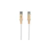 GUESS GUCCLALRGDD USB-C na USB-C kábel 1,5 m rýchlonabíjanie svetlozlatá s razeným logom