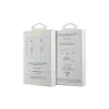 GUESS GUCCLALRGDD USB-C na USB-C kábel 1,5 m rýchlonabíjanie svetlozlatá s razeným logom