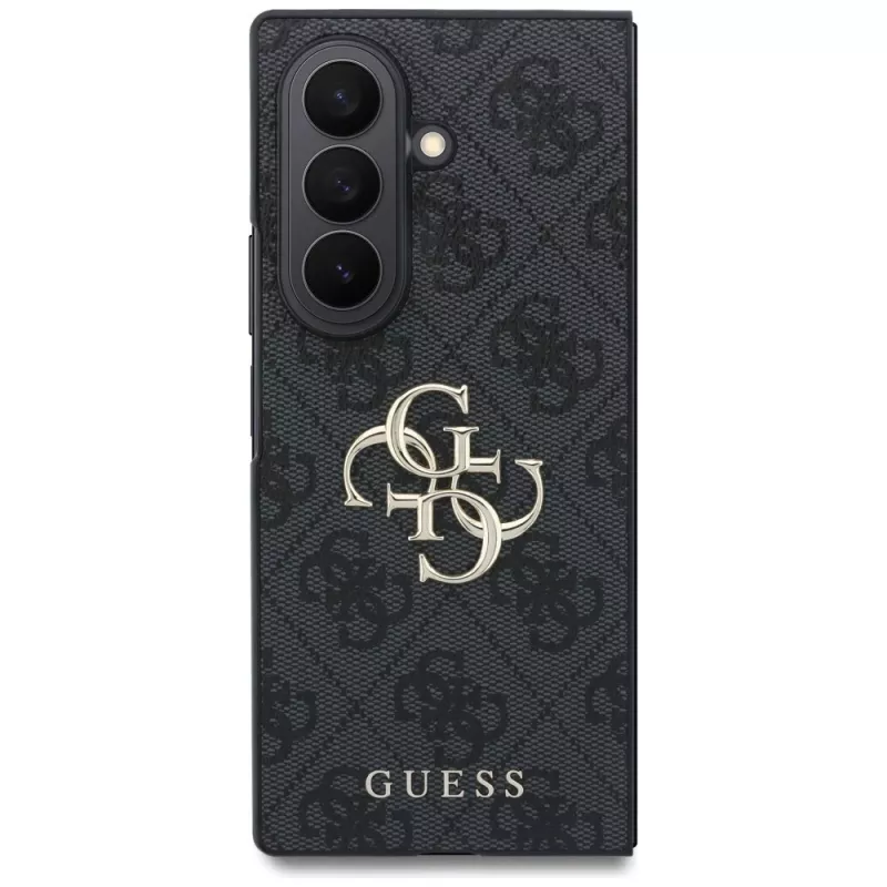 GUESS Big 4G Logo puzdro pre Samsung Galaxy Z Fold 8 Ultra - čierna