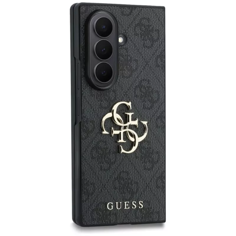 GUESS Big 4G Logo puzdro pre Samsung Galaxy Z Fold 8 Ultra - čierna
