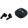 BMW TWS Bluetooth slúchadlá s ENC a potlačeným logom - čierna