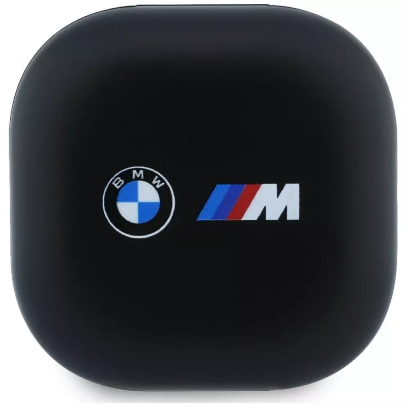 BMW TWS Bluetooth slúchadlá s ENC a potlačeným logom - čierna